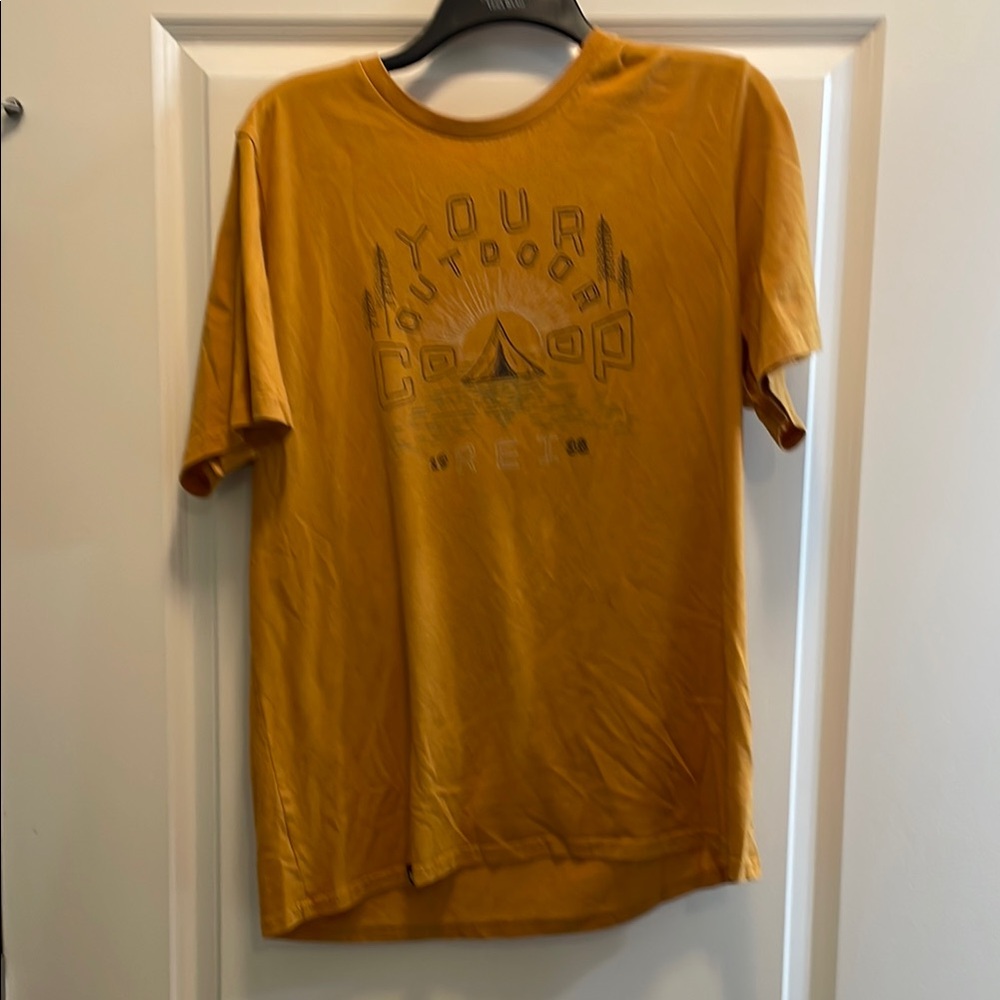 REI Yellow Short Sleeve Tee